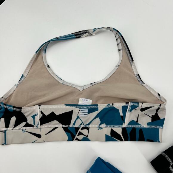 Lands' End bundle / lot (2) swim tops and blue swim bottoms tankini bikini 10/12 - Picture 8 of 13